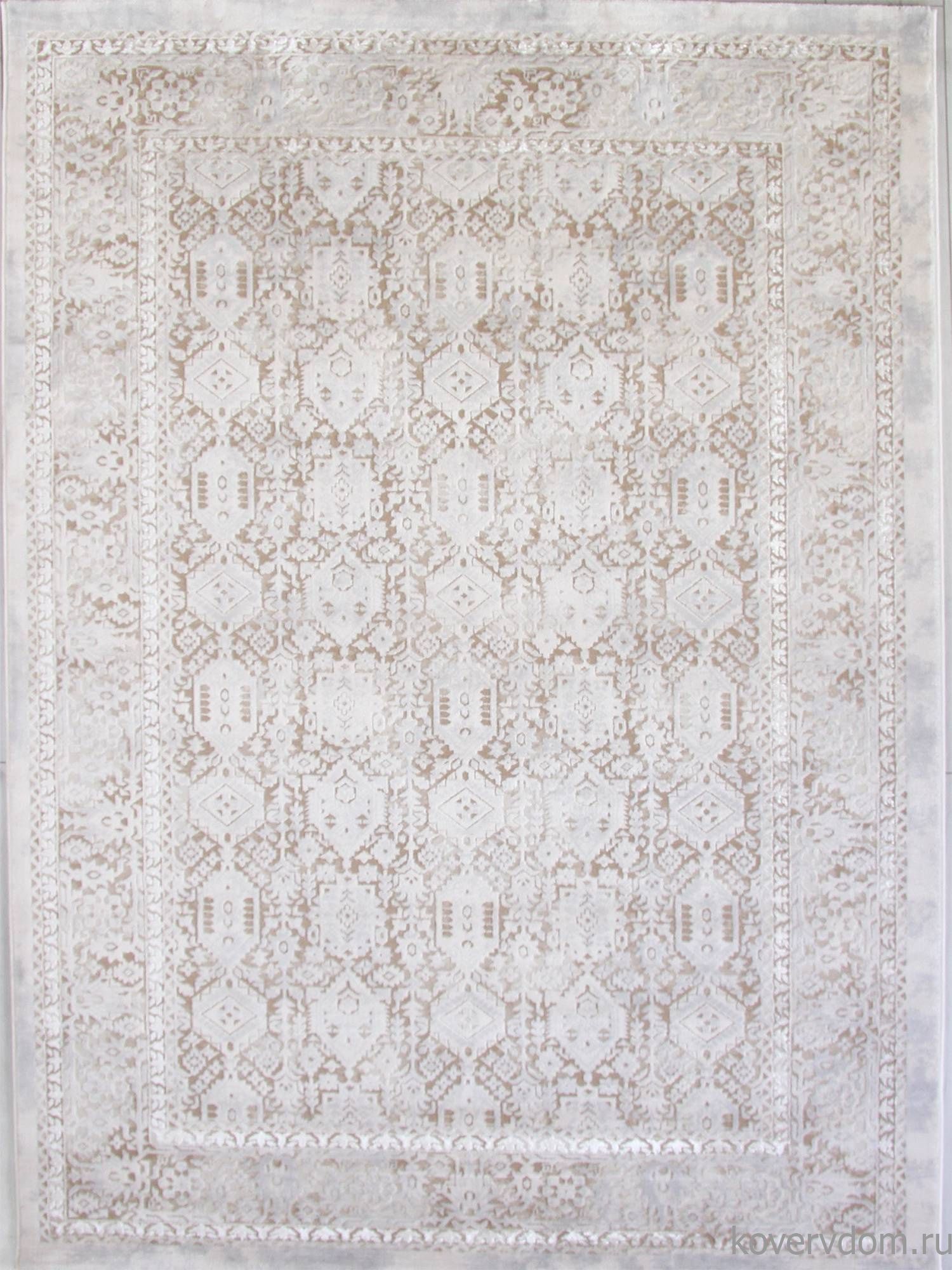 Ковер AMELI 9255A S.BEIGE / P.WHITE