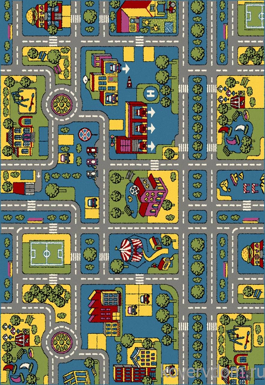 Ковер ORION C024 BLUE-GRAY